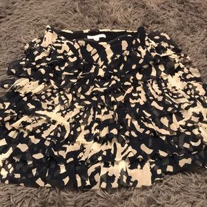 Gorgeous banana republic skirt navy and off white